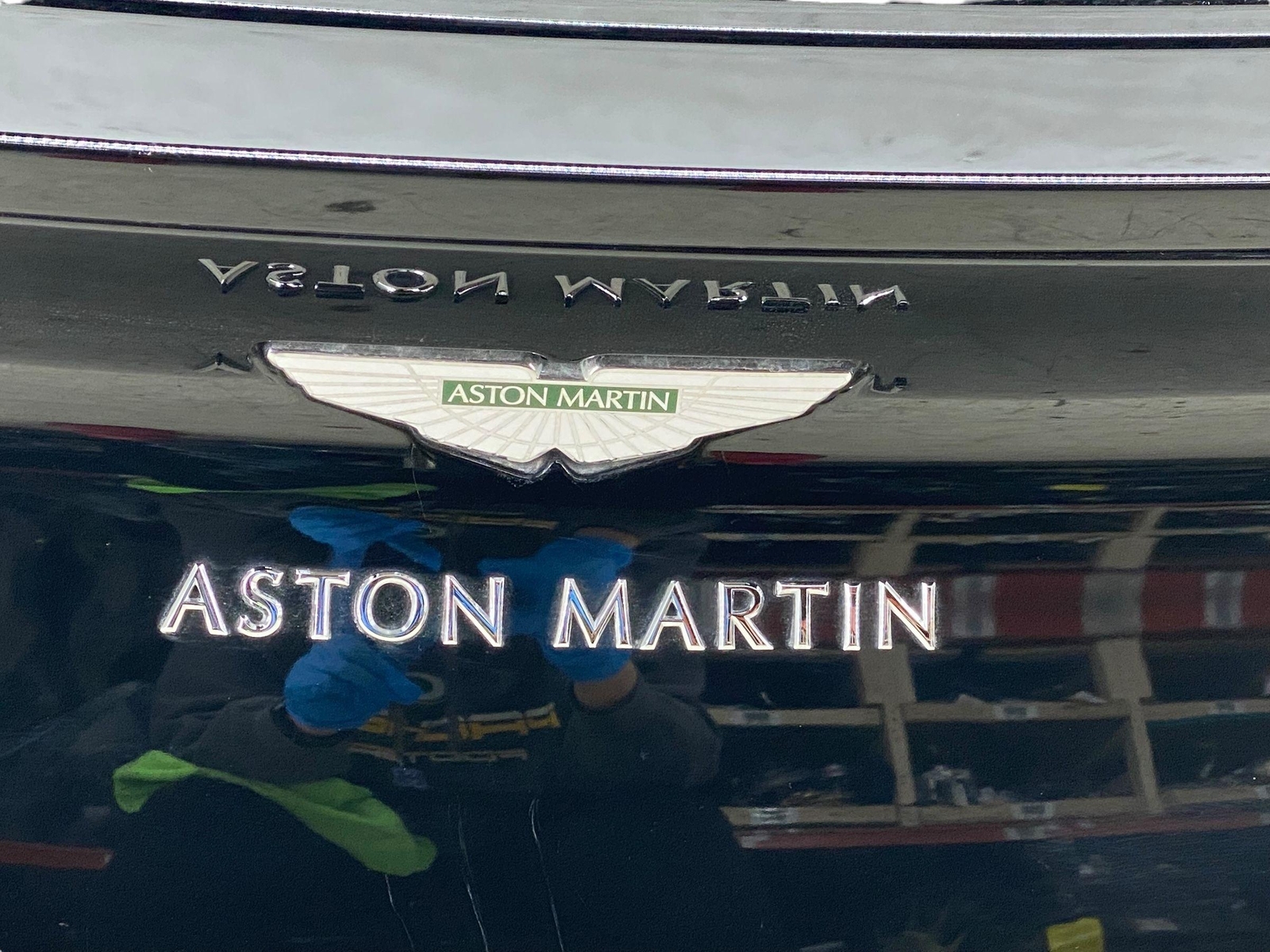 2017-2023 ASTON MARTIN DB11 VOLANTE REAR TRUNK LID W/ ACTIVE SPOILER *SCRATCHES*