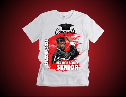 Custom Graduation Shirts – Class of 2025 Tees - Picture 4 of 19