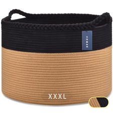 Extra Large Blanket Basket Storage Basket Woven Laundry Basket 21.7 x 13.8  Cott