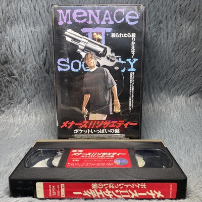 VHS / MENACE SOCIETY ポケットいっぱいの涙 ブラックムービー Menace