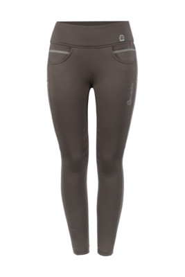 Cavallo Liz Grip Reithose Vollbesatz Winter Reitleggings darkwalnut Sportswear H