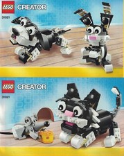 LEGO® Bauanleitung Creator Furry Creatures 31021 - 2 Hefte NEU