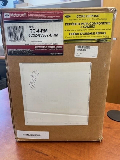 CONJUNTO TURBOCOMPRESOR MOTORCRAFT OEM 7,3 L - TC-4-RM Foto 2 de 4