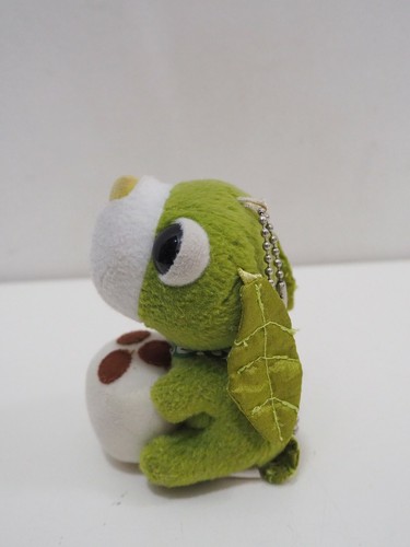 Green Ocha-ken San-x Keychain Mascot Plush 4" Toy Doll japan - Picture 3 of 6