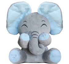 Peek-A-Boo Interactive Singing Musical Elephant Plush Toy