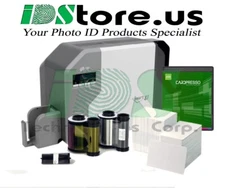 IDP Smart 81D Dual Side Retransfer Photo ID Card Printer Complete Bundle