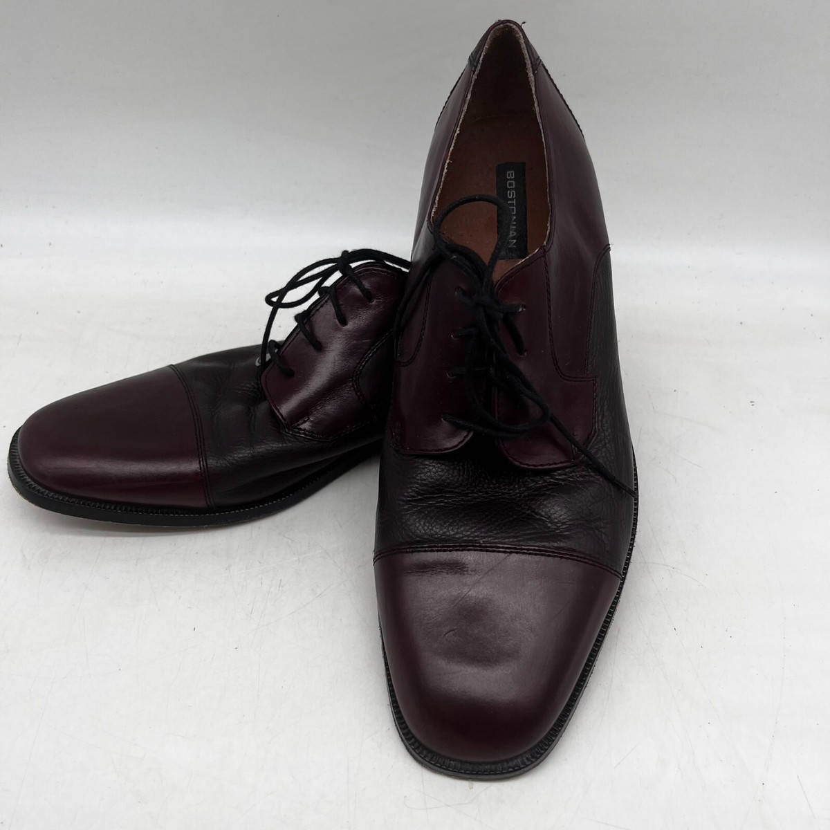 Bostonian Classics Akron Dress Shoes Size 12 M Burgundy  display picture 1