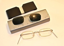 Lindberg AIR TITANIUM RIM Brillenfassung, Modell Neptun, Color 10, Titan Natur