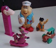 Fred Flintstone Dino Barney Rubble toys