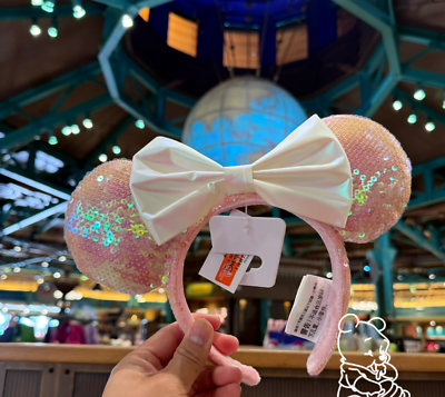 Disney Parks Ears Anniversary Pink Bow Collection Minnie  display picture 1