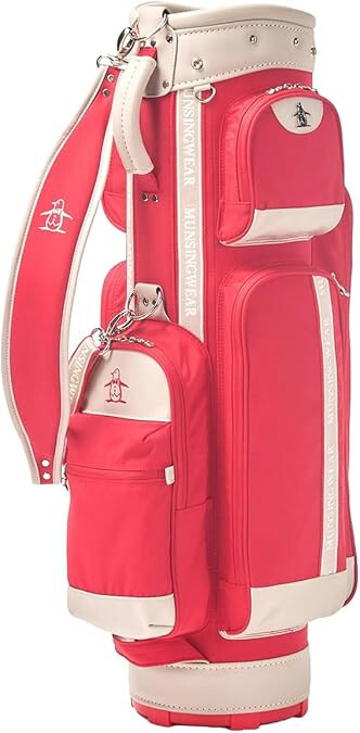 Женская сумка для гольфа MUNSINGWEAR 8, 5x46 дюймов, 2,8 кг, красная MG5SCB01L