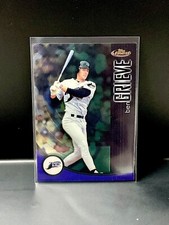 2001 Topps Finest Ben Grieve #74 - Tampa Bay Devil Rays