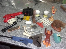 B301 misc. 1960's toy lot plastic gun camera etc
