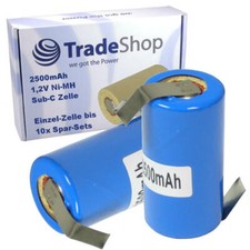 Akku Einzelzellen Sub-C NIMH 2500mAh 1.2V | i...