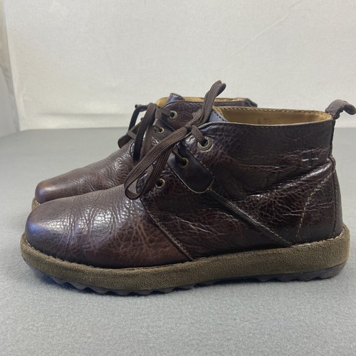 Dr Marten Stiefel Herren 10 Braun Leder Chukka Arbeitskleidung Schnürschuhe - Bild 2 von 12