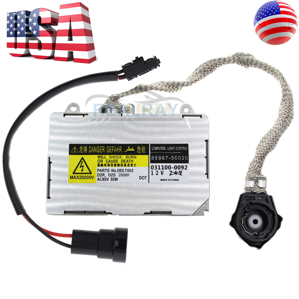 New Xenon HID Ballast D2S D2R Headlight Unit Controller for