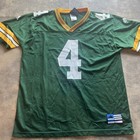 Brett Favre Jersey Green Bay Packers Adidas Size L Adult *SEE DAMAGE*