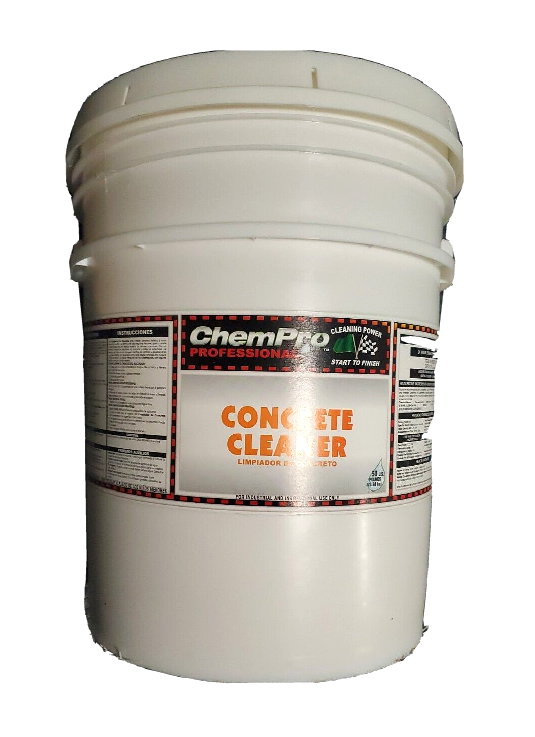 ChemPro Concrete Cleaner 50lb Pail POWDER eBay