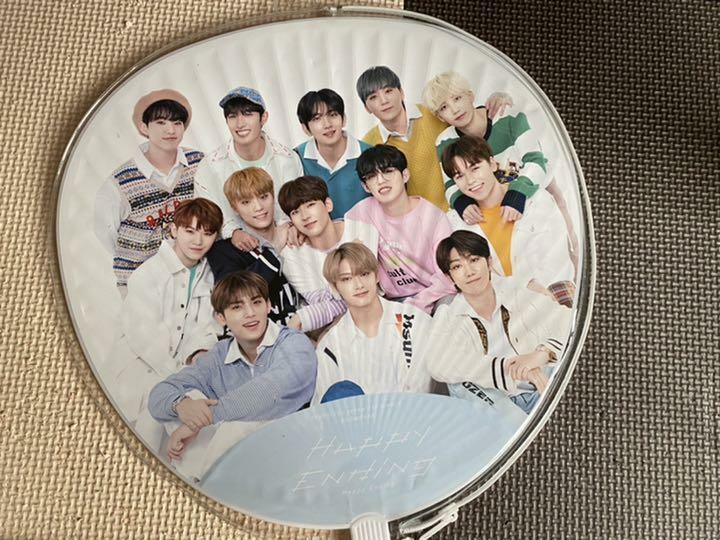 SEVENTEEN All Members Hand Fan Happy Ending Official K-Pop Idol