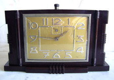 Francia Art Decò orologio sveglia JAPY Freres bachelite 1920 circa