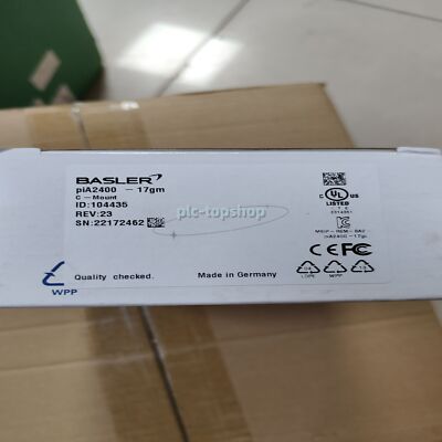 1PCS new basler PIA2400-17gm plc