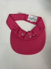 Build A Bear Workshop ANIMAL VISOR HAT HOT PINK w/ BLING