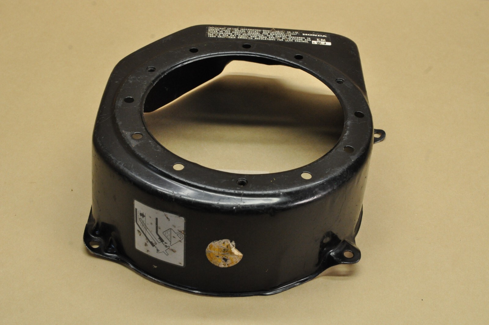 Honda GX160 EP2500 Fan Cover Shroud Black Engine Generator OEM eBay