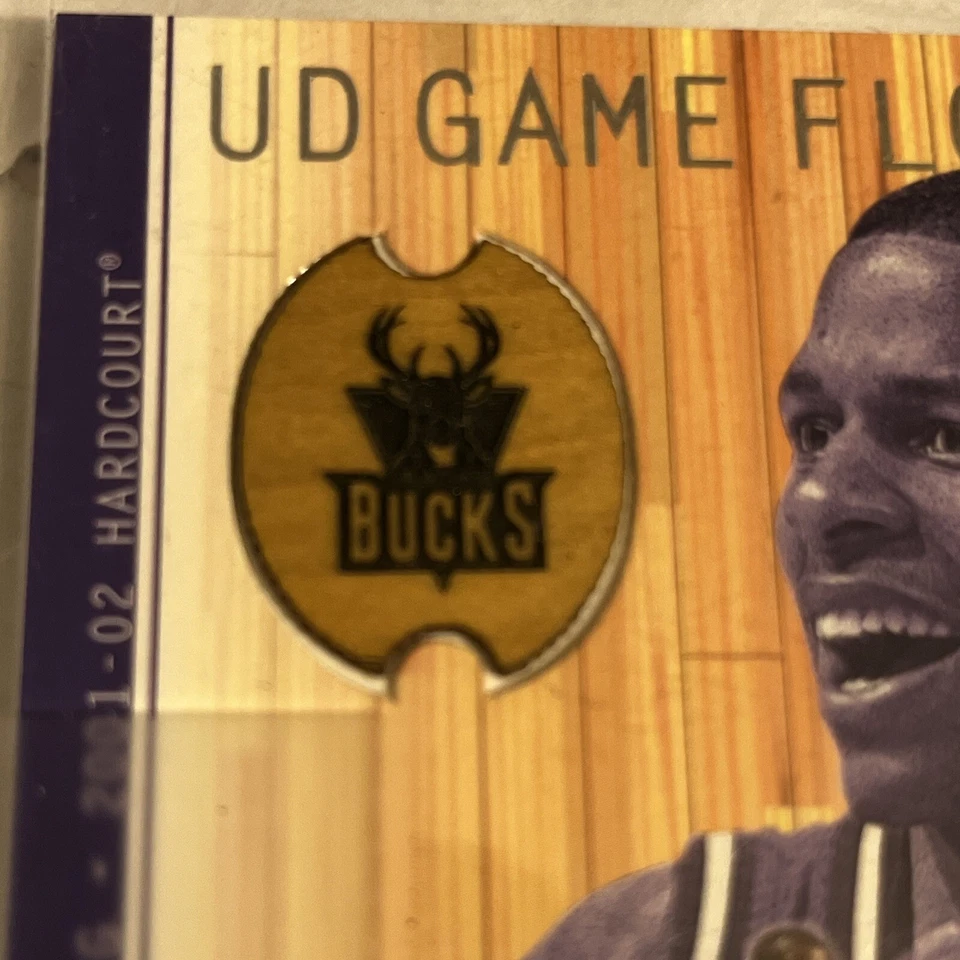 2001 upper deck game floor Ray Allen - Image 3 of 3