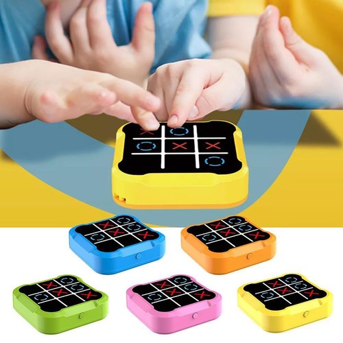 GIOCO TRIS ELETTRONICO INTERATTIVO LED MODERNO PORTATILE ADULTI E BAMBINI PUZZLE - Foto 2 di 10