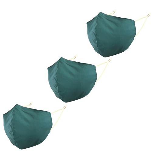 3 Pack Cloth Washable Face Mask with Nose Wire Filter Pocket Free Ship from CA - Picture 17 of 37