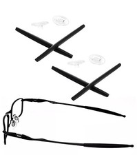 Replacement Rubber Kit Ear Socks Nose Pads for Oakley Outer Foil OX3246 Eyeglass