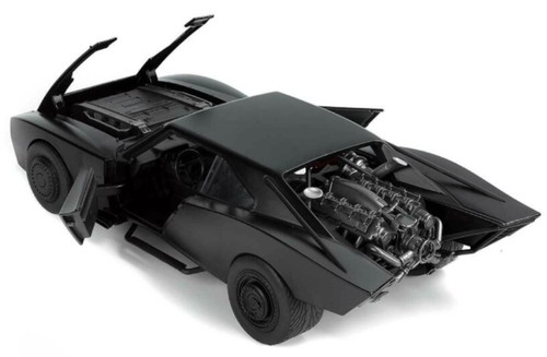 JADA TOYS - Véhicule avec lumières du film BATMAN 2022 – Batmobile - 1/18 - J... - Picture 4 of 4