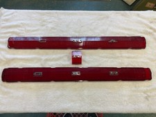 1966 67 Dodge Charger Taillight Tail Light Lens Nos Original Metal Letters Nice