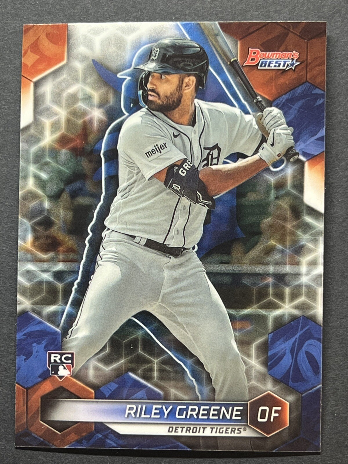 Riley Greene 2023 Bowman's Best Baseball Card #30 RC
