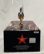 AR075 - Colonial Guardsman Marching - AWI - King and Country