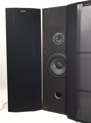 Pair of Vintage Fisher Floor Standing Speakers STV-9718 60 Watts 8