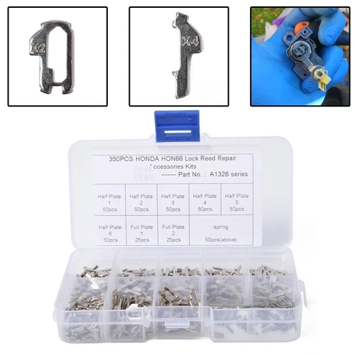 For Honda Car Lock Reed Lock Plate Auto Key Lock Repair Kits 350X/Boxed New - Bild 7 von 11