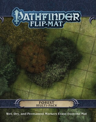PZO30093 Paizo Publishing Pathfinder RPG: Flip-Mat - Forests Multi-Pack
