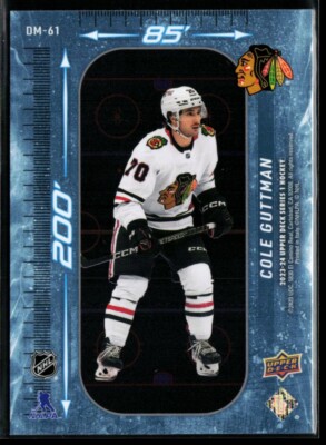 2023-24 Upper Deck 200' x 85' Cole Guttman #DM-61 | eBay