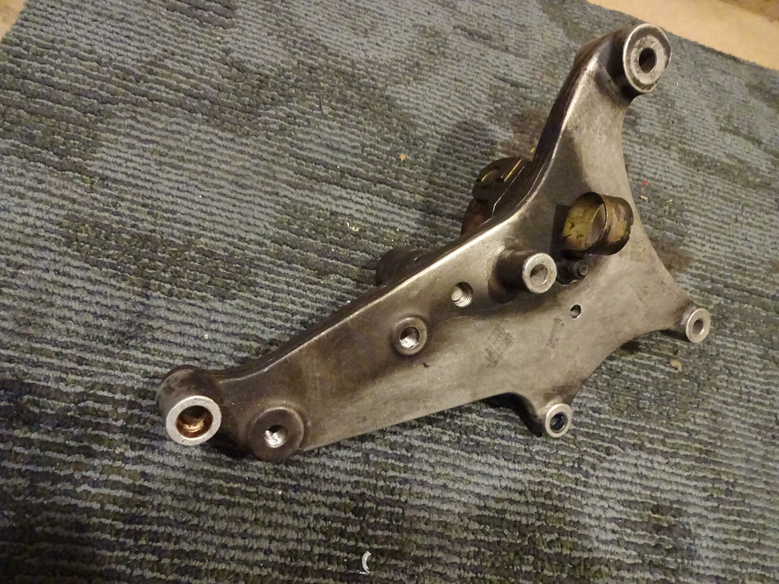 Ferrari 360 - Alternator Support Bracket With Tensioner Arm & Pulley P/N 179635