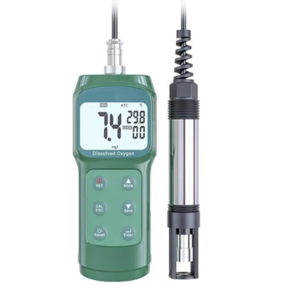 Fluorescence Dissolved Oxygen Tester with Accuracy ±3.0% 99 Groups Data Storage