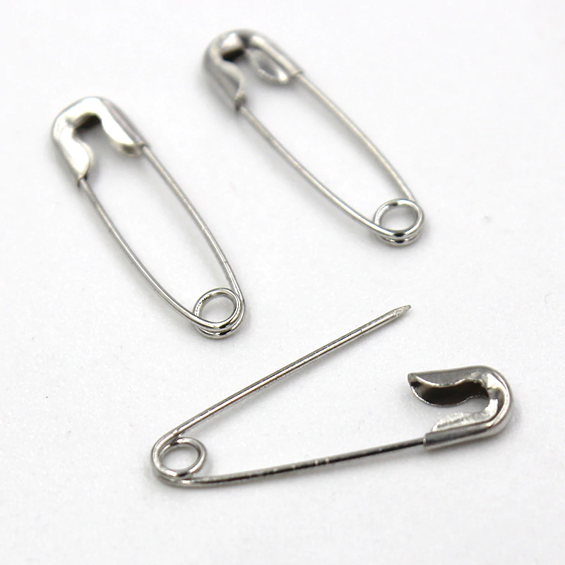 50,100,150,200 Silver Gold Black Colour 19mm Mini Safety Pins Crafts