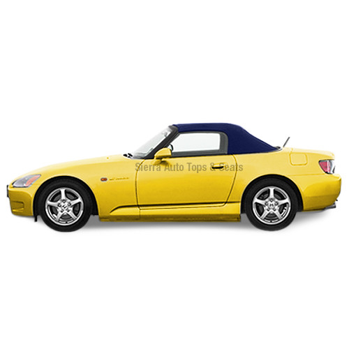 Honda S2000 Convertible Top 00-01 in Blue Cloth with Heated Glass
