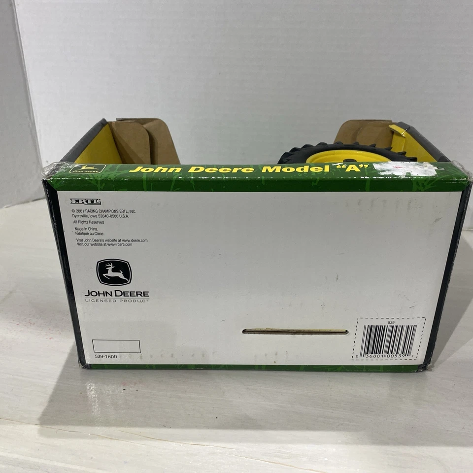 Ertl John Deere 1934 modelo a tractor Foto 3 de 4