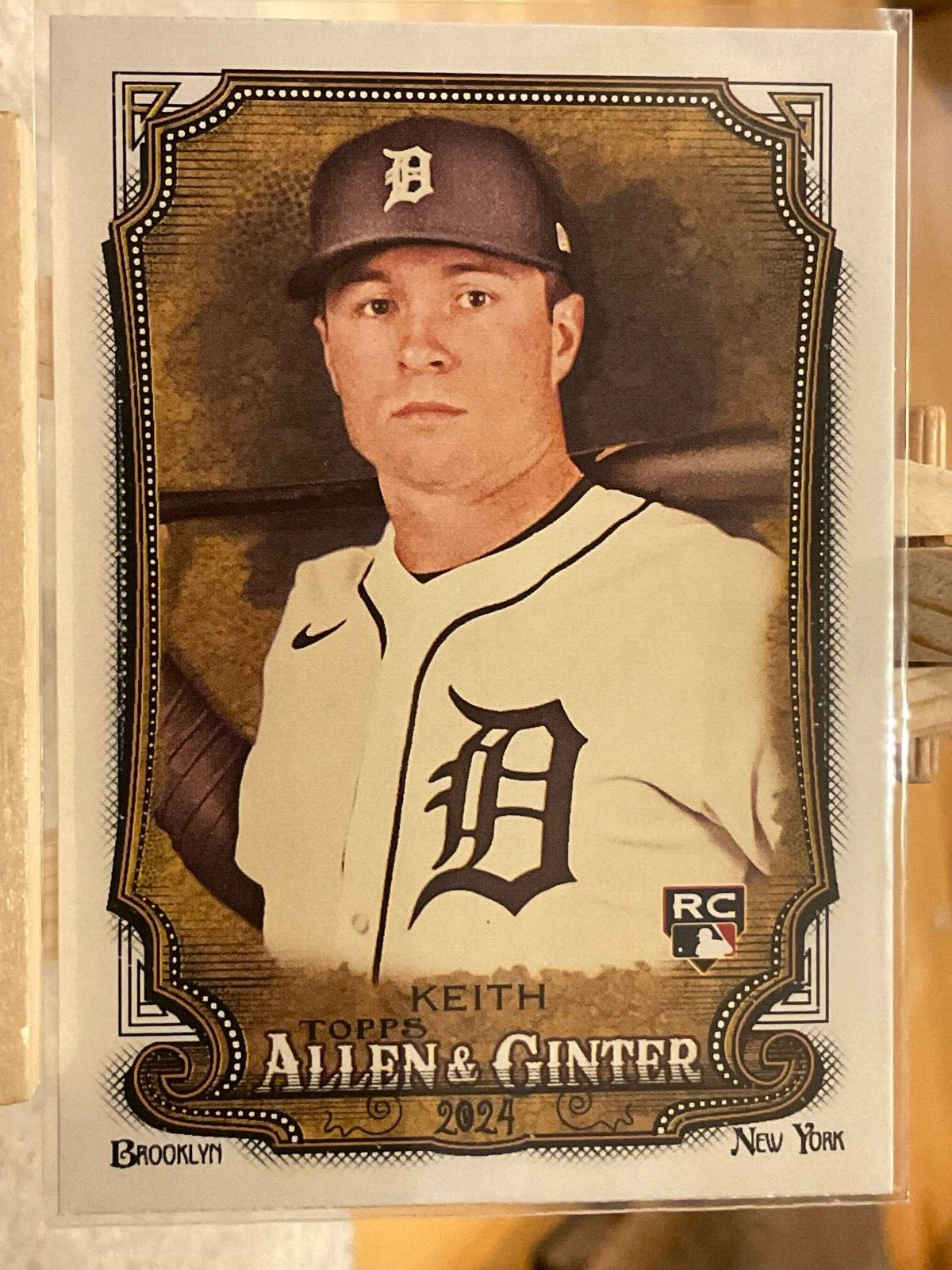 2024 Topps Allen & Ginter Colt Keith Rookie #279 Detroit Tigers Baseball Card