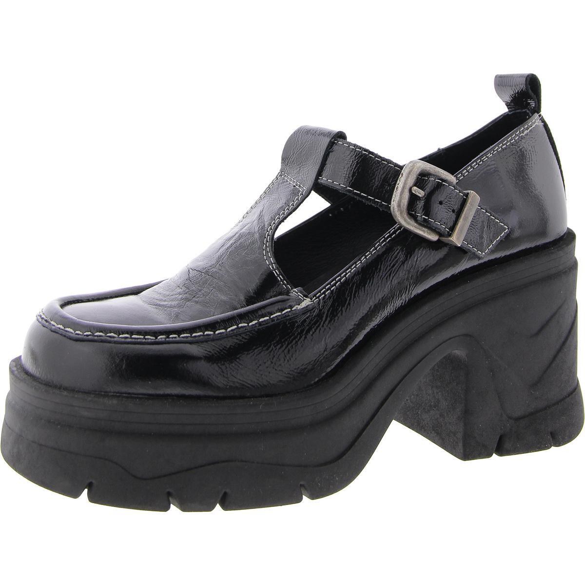 Женские кроссовки Free People на платформе Mayla черные Mary Janes 8 Medium BM BHFO 3816 18090₽