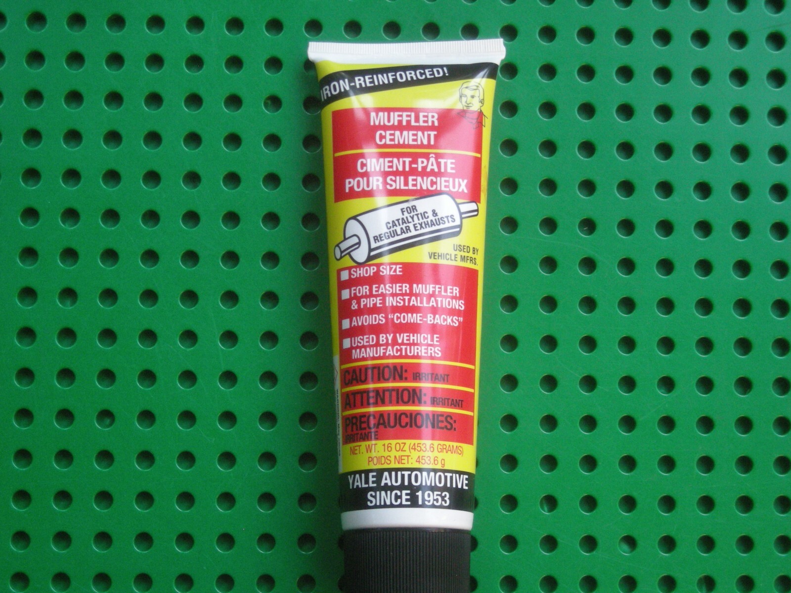 YALE EXHAUST MUFFLER CEMENT 16OZ ONE TUBE 1 POUND eBay