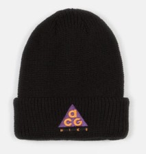 Nike UNISEX ACG Beanie Black ONE SIZE AV4775 010 Rare
