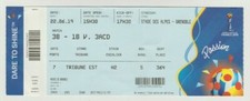 Orig.ticket  Woman`s World Cup France 2019  GERMANY - NIGERIA  1/8 Final ! RARE