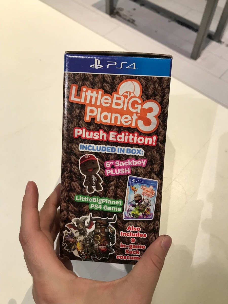 PS4 Little Big Planet 3 Plush Edition Target Exclusive *SEALED